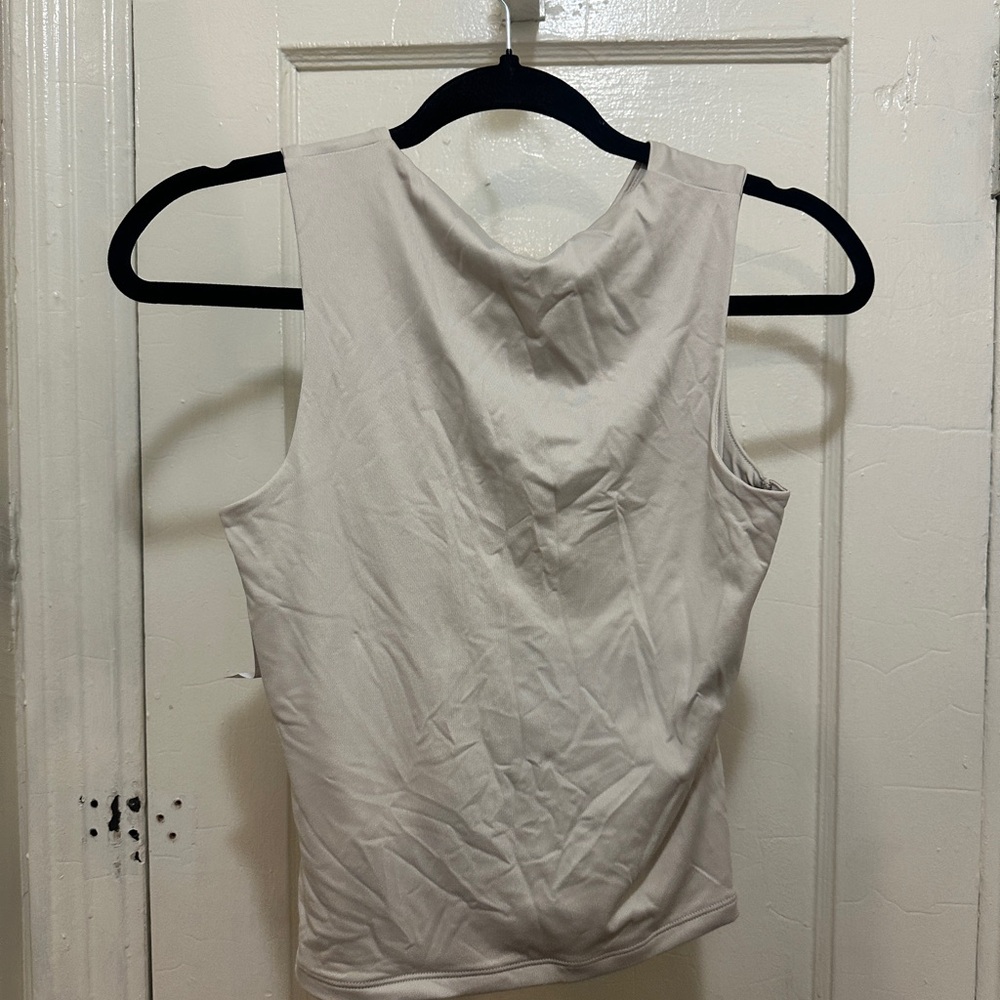 Abercrombie & Fitch Cream Tank Top